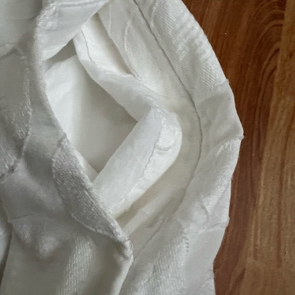 Anthropologie Moulinette Soeurs White Casual Sundress with Flutter Cap Sleeves - Picture 8 of 14